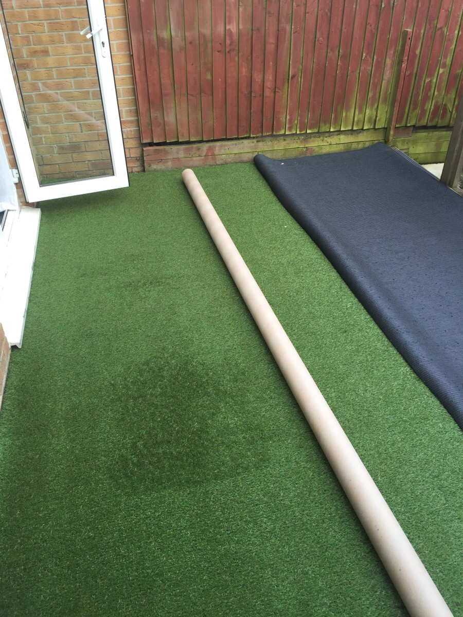 Artificial Grass on Decking - Project Picnic - A Little Lyrical