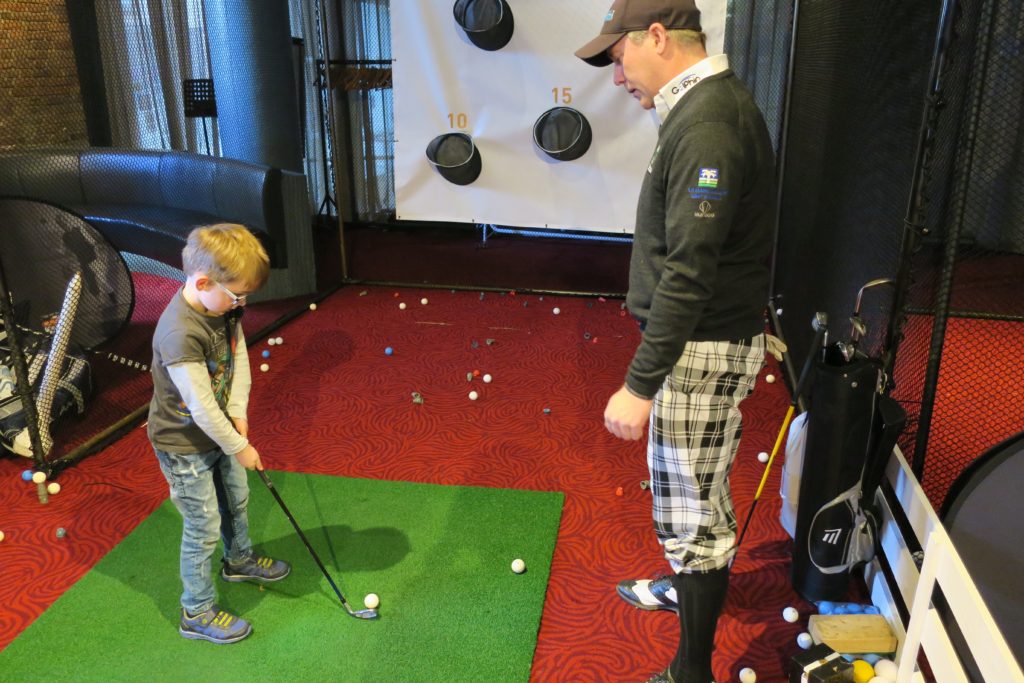 get kids into golf